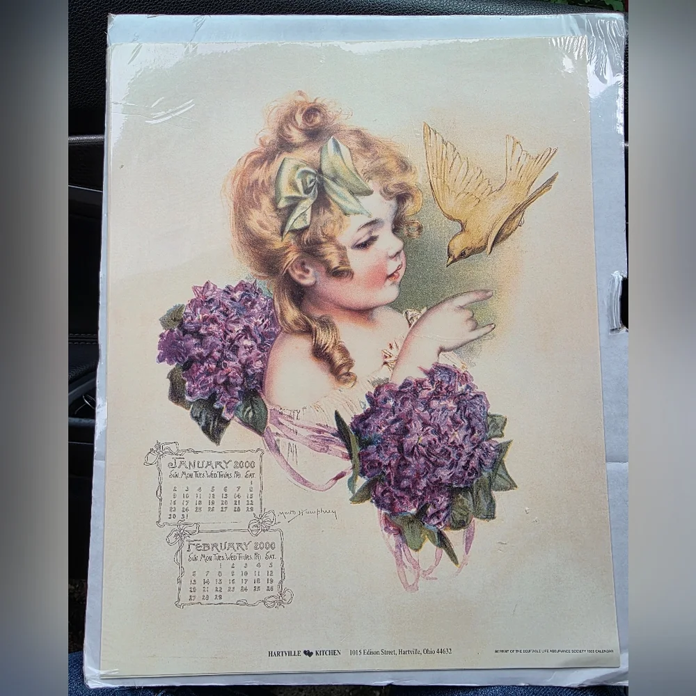 Reprint Maud Humphrey 1905 Calendar Equitable Life Assurance Society